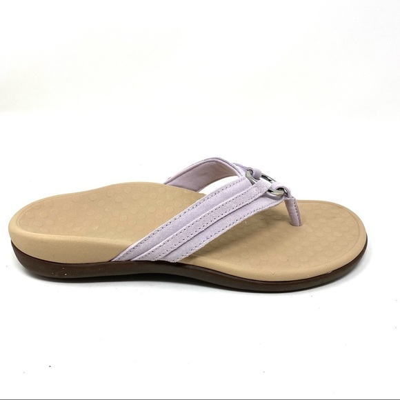 Vionic Tide Aloe flip flop sandals Lavender - Picture 1 of 8